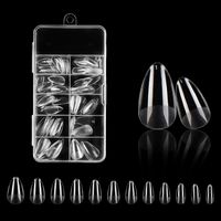 Simple Style Transparent Abs Nail Patches 120 Pieces sku image 19