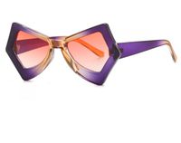 Strassenmode Farbverlauf Ac Schmetterlingsrahmen Vollbild Sonnenbrille Der Frauen sku image 7