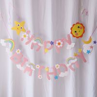 Birthday Letter Paper Birthday Decorative Props 1 Piece sku image 17