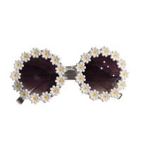 Vacances Fleur Ca Cadre Rond Plein Cadre Enfants Lunettes De Soleil main image 3