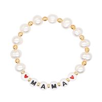 Vacation Circle Freshwater Pearl Beaded Women's Bracelets sku image 12