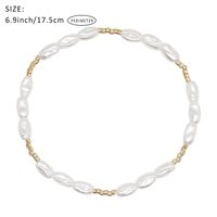Simple Style Heart Shape Smiley Face Arylic Imitation Pearl Soft Clay Beaded Unisex Bracelets sku image 1