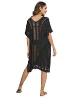 Women's Hawaiian Solid Color 1 Piece Cover Ups main image 5