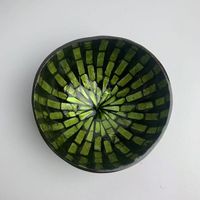 Pastoral Solid Color Coconut Shell Charcoal Shell Tableware 1 Piece sku image 10
