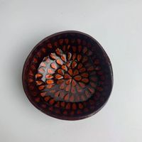 Pastoral Solid Color Coconut Shell Charcoal Shell Tableware 1 Piece sku image 11