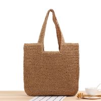 Women's Large Spring&summer Polyester Vacation Straw Bag main image 6