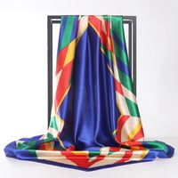 Women's Basic Simple Style Multicolor Satin Printing Scarves & Gloves main image 1