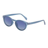Casual Solid Color Tac Oval Frame Full Frame Men's Sunglasses sku image 5
