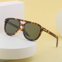 Vacation Solid Color Pc Square Full Frame Men's Sunglasses main image 4
