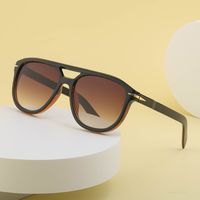 Vacation Solid Color Pc Square Full Frame Men's Sunglasses main image 5