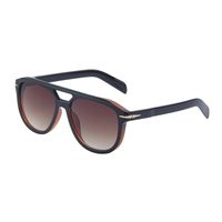 Vacation Solid Color Pc Square Full Frame Men's Sunglasses sku image 4