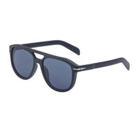 Vacation Solid Color Pc Square Full Frame Men's Sunglasses sku image 2