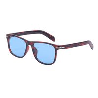 Casual Solid Color Tac Square Full Frame Men's Sunglasses sku image 4