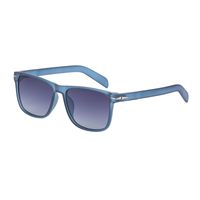 Casual Solid Color Tac Square Full Frame Men's Sunglasses sku image 5