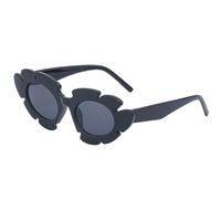 Décontractée Drôle Couleur Unie Pc Miroir De Forme Spéciale Plein Cadre Femmes De Lunettes De Soleil sku image 11