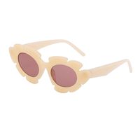 Casual Funny Solid Color Pc Special-shaped Mirror Full Frame Women's Sunglasses sku image 12