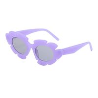 Casual Funny Solid Color Pc Special-shaped Mirror Full Frame Women's Sunglasses sku image 4