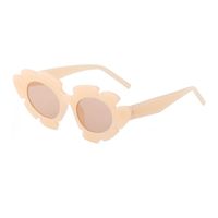 Casual Funny Solid Color Pc Special-shaped Mirror Full Frame Women's Sunglasses sku image 10