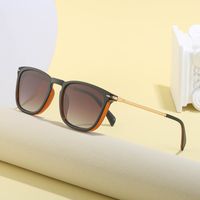 Casual Solid Color Pc Square Full Frame Men's Sunglasses main image 3
