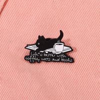 Fashion Letter Cat Alloy Unisex Brooches main image 1