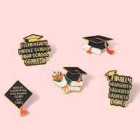 Fashion Letter Alloy Plating Unisex Brooches main image 1