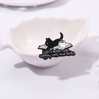Fashion Letter Cat Alloy Unisex Brooches main image 3