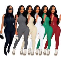 Women's Street Casual Solid Color Full Length Jumpsuits main image 6
