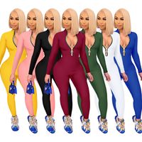 Women's Street Casual Solid Color Jumpsuits main image 1