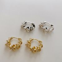1 Pair Simple Style Geometric Metal Plating Women's Earrings main image 1