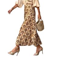 Summer Casual Polka Dots Polyester Maxi Long Dress Skirts main image 5