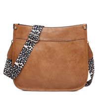 Mujeres Otoño Invierno Cuero Sintético Color Sólido Moda Cuadrado Cremallera Bolsa De Hombro Bolsa De Mensajero sku image 5