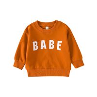 Casual Letter Cotton Hoodies & Knitwears main image 4