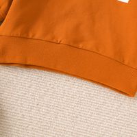 Casual Letter Cotton Hoodies & Knitwears main image 3