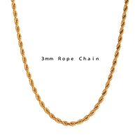 Wholesale Vintage Style Geometric Solid Color Stainless Steel Titanium Steel Plating Necklace sku image 2