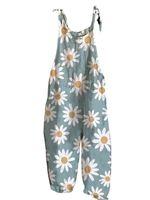 Women's Daily Fashion Flower Full Length Embroidery Printing Jumpsuits main image 6