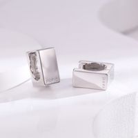 1 Pair Fashion Geometric Copper Plating Earrings sku image 2