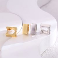 1 Pair Fashion Geometric Copper Plating Earrings main image 2
