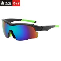 Fashion Pc Special-shaped Mirror Half Frame Men's Sunglasses sku image 13