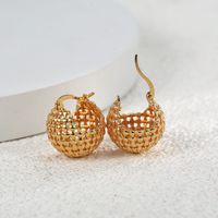 1 Pair Fashion Geometric Copper Plating Earrings main image 1