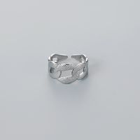 1 Piece Hip-hop Geometric Stainless Steel Open Ring main image 2