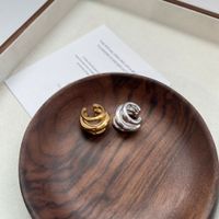 1 Piece Simple Style C Shape Plating Copper Ear Clips main image 5