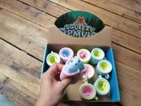 Creative Decompression Cute Cheese Mouse Cup Squeezing Toy 1pcs sku image 7