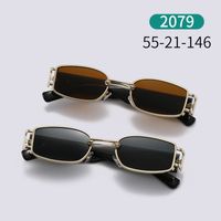 Retro Geometric Pc Square Full Frame Women's Sunglasses main image 3