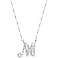 Elegant Brief Sterling Silber Überzug Zirkon Halskette Mit Anhänger sku image 13