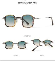 Fashion Ac Square Full Frame Men's Sunglasses sku image 6