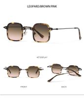 Fashion Ac Square Full Frame Men's Sunglasses sku image 4