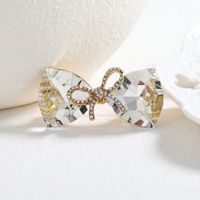 Retro Bow Knot Alloy Plating Artificial Rhinestones Women's Brooches sku image 2