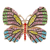 Fashion Animal Alloy Plating Diamond Women's Brooches sku image 9