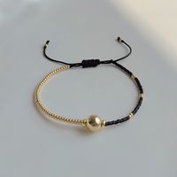 Fashion Geometric Glass Copper Bracelets In Bulk sku image 4
