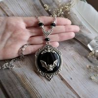 Cool Style Spider Bat Skull Alloy Inlay Artificial Gemstones Halloween Women's Rings Earrings Necklace main image 1